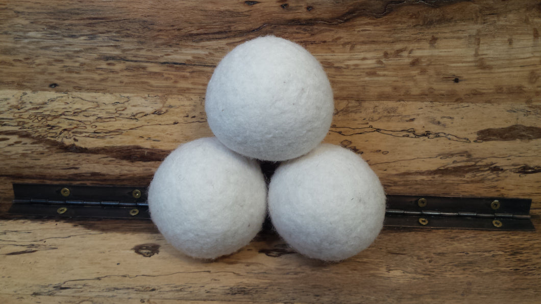 Plain Jane- Wool Dryer Balls 1oz.